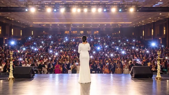Deepika Jain Hosting Mega Corporate Event